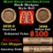 Lincoln Wheat Cent 1c Mixed Roll Orig Brandt McDonalds Wrapper, 1919-d end, 1902 Indian other end