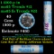 BU Shotgun Jefferson 5c roll, 1999-p 40 pcs Dunbar $2 Nickel Wrapper OBW