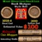 Lincoln Wheat Cent 1c Mixed Roll Orig Brandt McDonalds Wrapper, 1918-d end, 1900 Indian other end