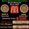 Lincoln Wheat Cent 1c Mixed Roll Orig Brandt McDonalds Wrapper, 1917-d end, 1908 Indian other end