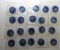 Lot of 13 Blue Ike Mint Set Tokens