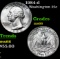 1984-d Washington Quarter 25c Grades GEM+ Unc