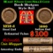 Lincoln Wheat Cent 1c Mixed Roll Orig Brandt McDonalds Wrapper, 1918-d end, 1900 Indian other end