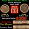 Lincoln Wheat Cent 1c Mixed Roll Orig Brandt McDonalds Wrapper, 1917-d end, 1901 Indian other end