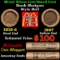 Lincoln Wheat Cent 1c Mixed Roll Orig Brandt McDonalds Wrapper, 1919-d end, 1907 Indian other end