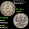 1880 (NF) Russia 15 Kopeks Silver Y# 21a.2 Grades Select+ Unc
