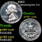 Proof 1962 Washington Quarter 25c Grades GEM++ Proof Cameo
