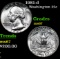 1981-d Washington Quarter 25c Grades GEM++ Unc