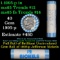 BU Shotgun Jefferson 5c roll, 1995-p 40 pcs Brandt $2 Nickel Wrapper