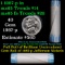 BU Shotgun Jefferson 5c roll, 1987-p 40 pcs Bank $2 Nickel Wrapper