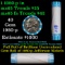 BU Shotgun Jefferson 5c roll, 1980-p 40 pcs Bank $2 Nickel Wrapper