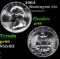 Proof 1964 Washington Quarter 25c Grades GEM++ Proof
