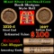 Lincoln Wheat Cent 1c Mixed Roll Orig Brandt McDonalds Wrapper, 1919-d end, 1907 Indian other end