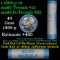 BU Shotgun Jefferson 5c roll, 1999-p 40 pcs N.F. String & Son $2 Nickel Wrapper