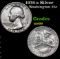 1976-s Silver Washington Quarter 25c Grades GEM+ Unc