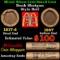 Lincoln Wheat Cent 1c Mixed Roll Orig Brandt McDonalds Wrapper, 1917-d end, 1907 Indian other end