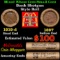 Lincoln Wheat Cent 1c Mixed Roll Orig Brandt McDonalds Wrapper, 1919-d end, 1897 Indian other end