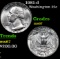 1981-d Washington Quarter 25c Grades GEM++ Unc