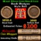 Lincoln Wheat Cent 1c Mixed Roll Orig Brandt McDonalds Wrapper, 1918-d end, 1903 Indian other end