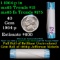 BU Shotgun Jefferson 5c roll, 1964-p 40 pcs Bank $2 Nickel Wrapper OBW