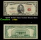 1953B $5 Red Seal United States Note Grades vf++