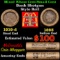 Lincoln Wheat Cent 1c Mixed Roll Orig Brandt McDonalds Wrapper, 1919-d end, 1893 Indian other end
