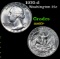 1970-d Washington Quarter 25c Grades GEM+ Unc