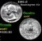 1981-d Washington Quarter 25c Grades GEM++ Unc