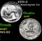 1970-d Washington Quarter 25c Grades GEM++ Unc
