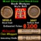 Lincoln Wheat Cent 1c Mixed Roll Orig Brandt McDonalds Wrapper, 1918-d end, 1907 Indian other end