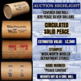 *EXCLUSIVE* x20 Peace Covered End Roll! Marked 
