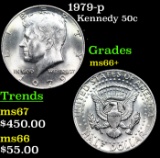 1979-p Kennedy Half Dollar 50c Grades GEM++ Unc