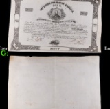 November 3, 1862 Confederate States $50 Civil War Loan Bond Grades