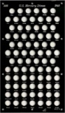 1916-1945 Mercury Dime Acrylic Capital Collectors Display Case - No Coins