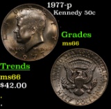 1977-p Kennedy Half Dollar 50c Grades GEM+ Unc