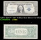 **Star Note** 1957 $1 Blue Seal Silver Certificate Grades vf++