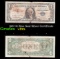 1957 $1 Blue Seal Silver Certificate Grades vf+