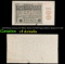 1923 Weimar Germany 100 Million Marks Post-WWI Hyperinflation Banknote P# 107d Grades vf details
