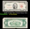 1953B $2 Red Seal United States Note Grades vf details