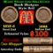 Small Cent Mixed Roll Orig Brandt McDonalds Wrapper, 1915-d Lincoln Wheat end, 1882 Indian other end