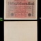 1923 Weimar Germany 50 Million Marks Hyperinflation Banknote P# 109a, Gray Paper, Watermark Crucifer