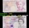 1990-1992 Bank of England 20 Pounds Banknote P# 384b Grades vf++