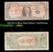 1957B $1 Blue Seal Silver Certificate Grades vf, very fine