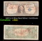 1957A $1 Blue Seal Silver Certificate Grades vf, very fine