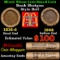Small Cent Mixed Roll Orig Brandt McDonalds Wrapper, 1916-d Lincoln Wheat end, 1902 Indian other end