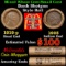 Small Cent Mixed Roll Orig Brandt McDonalds Wrapper, 1919-p Lincoln Wheat end, 1903 Indian other end