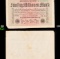 1923 Weimar Germany 50 Million Marks Hyperinflation Banknote P# 109d, Watermark G/D in Stars Grades