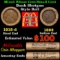 Small Cent Mixed Roll Orig Brandt McDonalds Wrapper, 1915-d Lincoln Wheat end, 1895 Indian other end