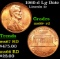 1960-d Lg Date Lincoln Cent 1c Grades GEM++ RD