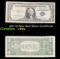 1957 $1 Blue Seal Silver Certificate Grades vf+